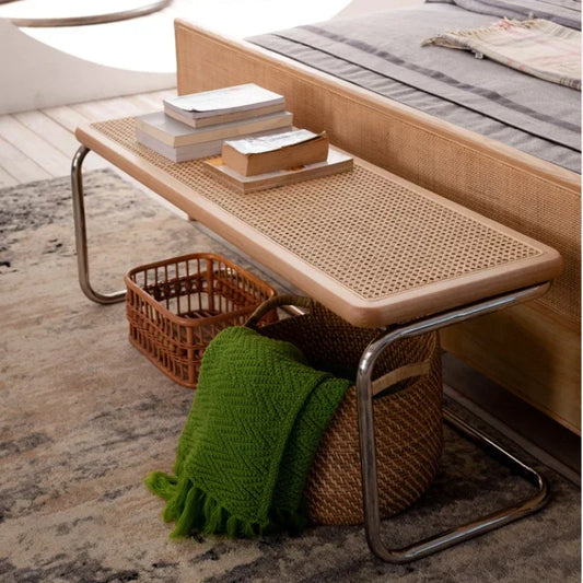 Hinoki™ – Nordic Rattan Shoe Bench