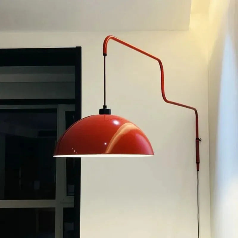 Nordic Adjustable Pendant Light - Futura's Studio - Maroon -