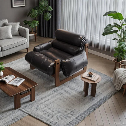 Velora™ – Reclining Leather Lounge Chair
