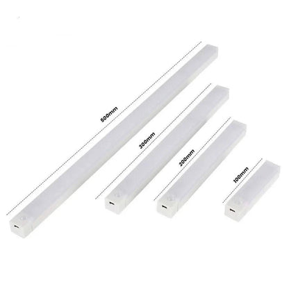 rechargeable motion sensor light-size