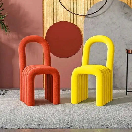 Velora™ – Soft Pop Dining Chair