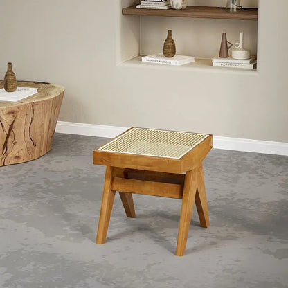 Hinoki™ – Solid Wood Rattan Bench