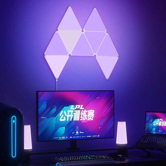 rgb wall lights- night look