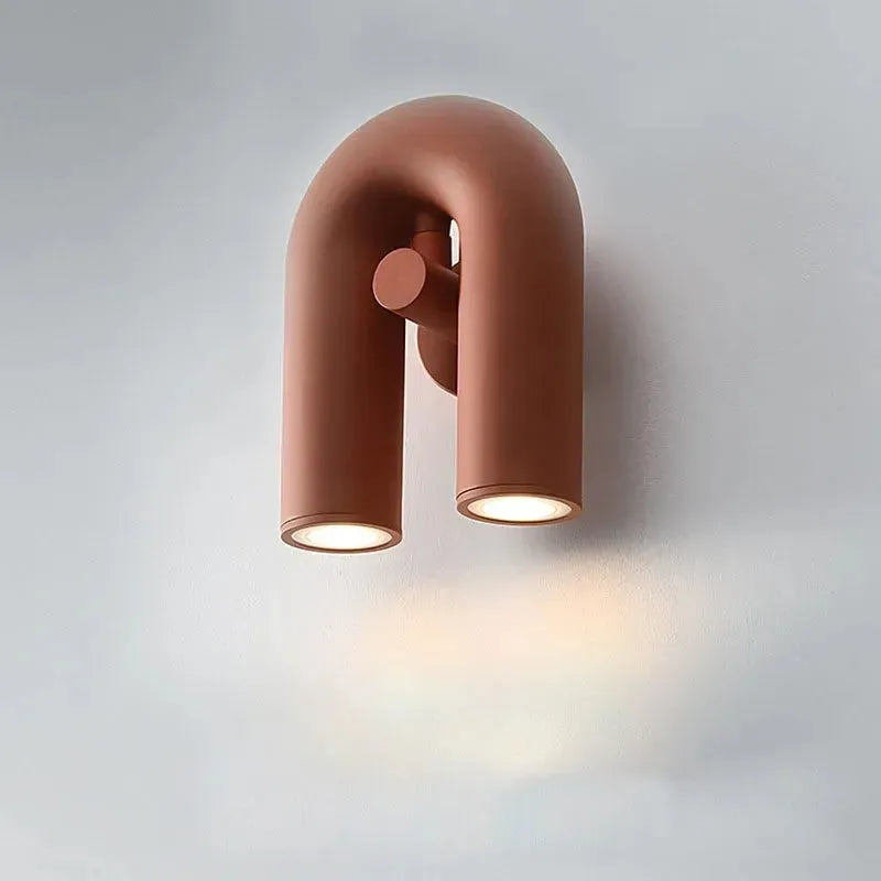 Modern Horse Shoe Lantern - Futura's Studio - Beige -