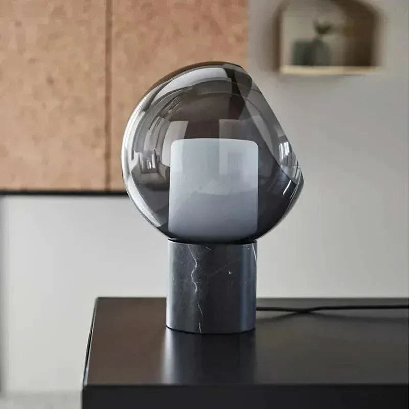 Evedal Postmodern glass dome table lamp  - Futura's Studio main
