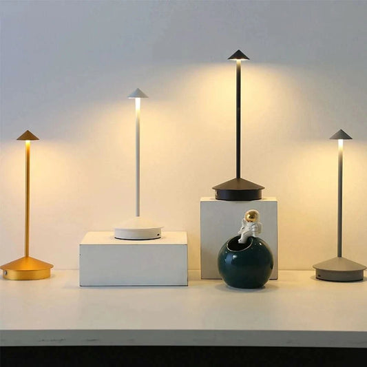 battery powered table lamps colours