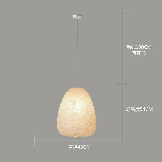 Wabi-Sabi Akari Pendant Light - Futura's Studio - Akari -