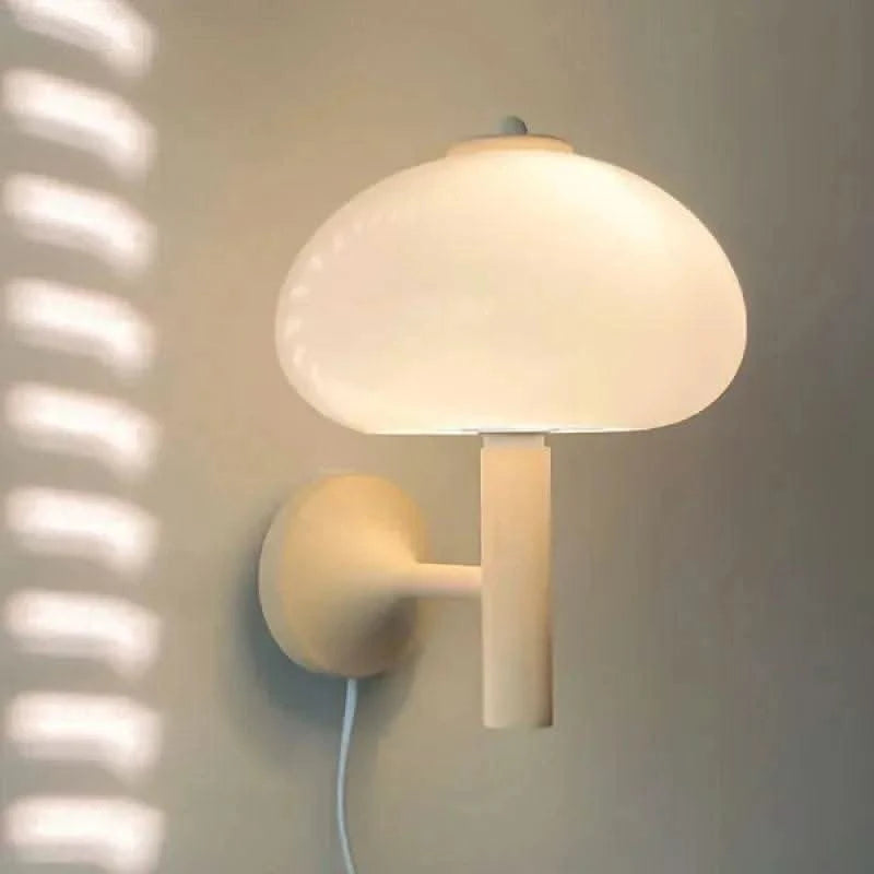 Nordic Bubble glass wall sconce - Futura's Studio white