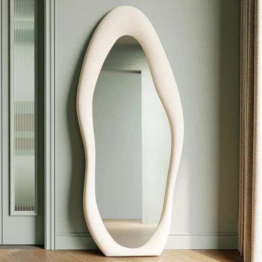 Velora™ – Wavy Full-Length Mirror