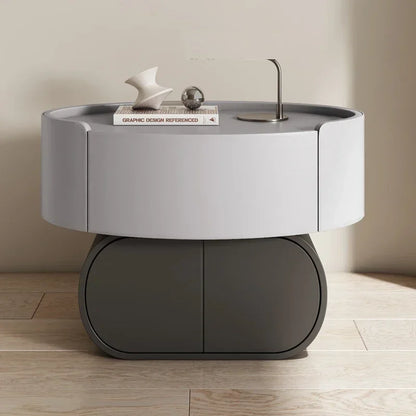 Forma™ – Narrow Wood Bedside Cabinet