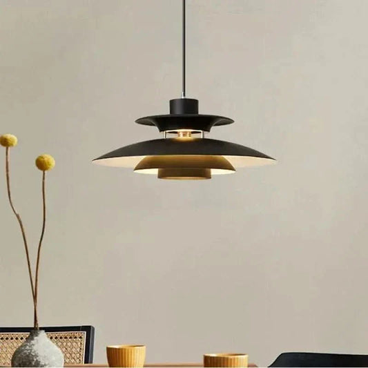 Astrid glass pendant light  Ceiling - Futura's Studio black