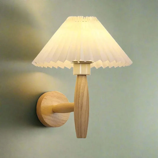 japanese wall sconce -wood Futura's Studio