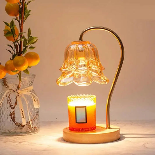 Aquecedor de velas de vidro Luminé
