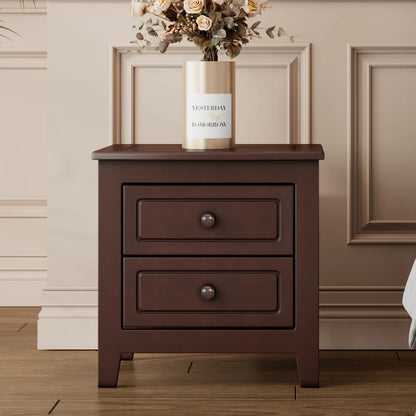 César™ Indian Wood Nightstand