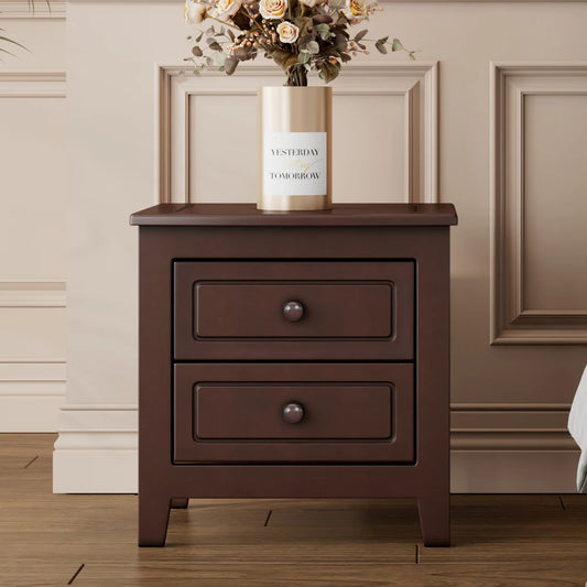 César™ Indian Wood Nightstand