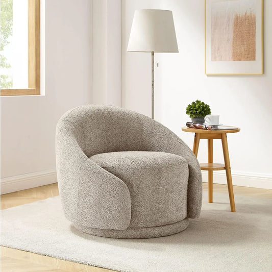 Velora™ – Swivel Barrel Lounge Chair