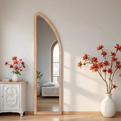 Forma™ – Cream Standing Vanity Mirror