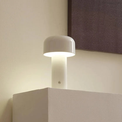 Aluminum Tower Mushroom Lamp - Futura's Studio - Pearl -