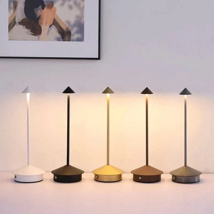 battery powered table lamps-multiple colour