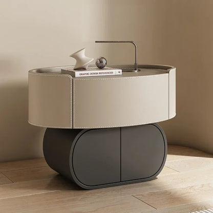 Forma™ – Narrow Wood Bedside Cabinet