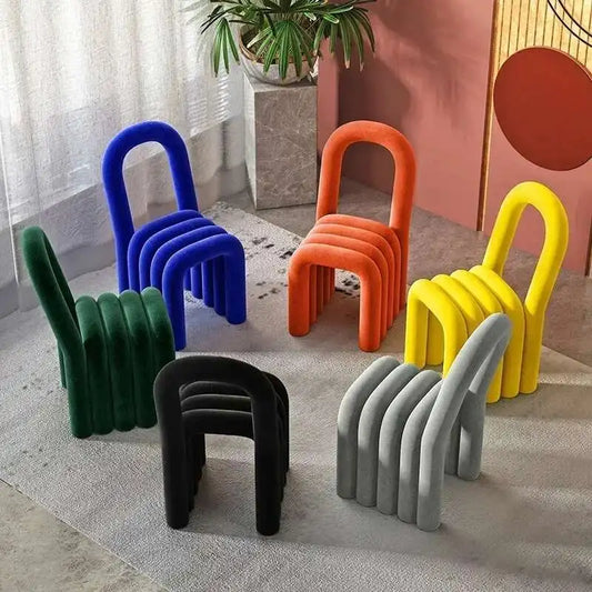 Velora™ – Soft Pop Dining Chair