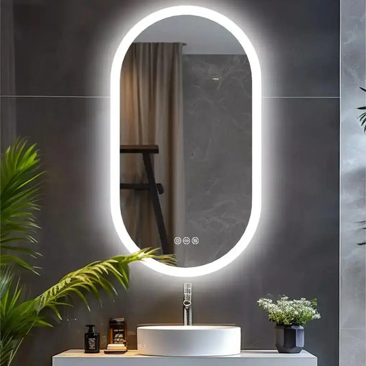 Neura™ – Oval LED Anti-Fog Mirror