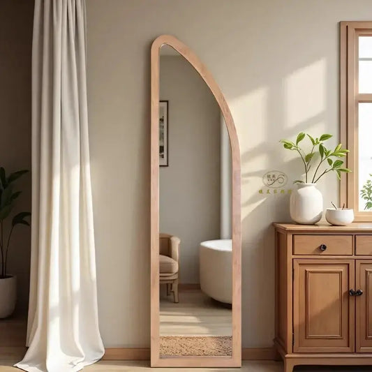 Forma™ – Cream Standing Vanity Mirror