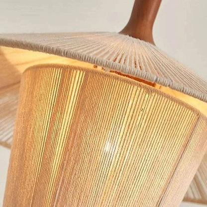 Vintage Wabi-Sabi Rattan Pendant Lamp - Futura's Studio