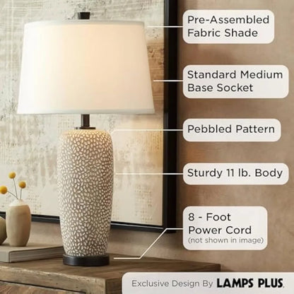 ceramic table lamp-details