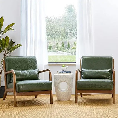 Velora™ – Walnut Frame Reading Chair