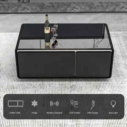 Neura™ – Smart Coffee Table with Fridge