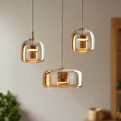Smoky nordic pendant light - Futura's Studio main
