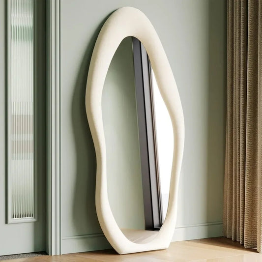 Velora™ – Wavy Full-Length Mirror