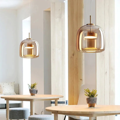 Smoky Nordic Pendant Light - Futura's Studio - Onyx Cup / Cool -