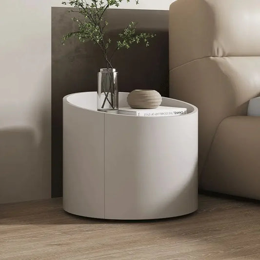 Solari™ – Italian Round Bedside Table