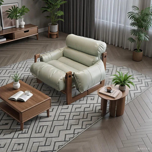 Velora™ – Reclining Leather Lounge Chair