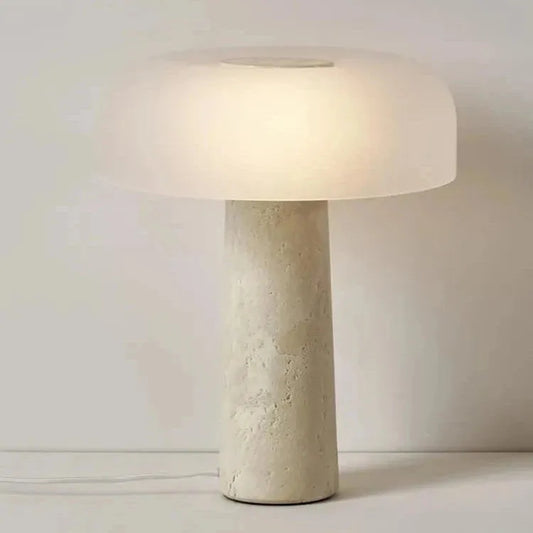 Bauhaus Stone Mushroom Lamp - Futura's Studio - Default Title -