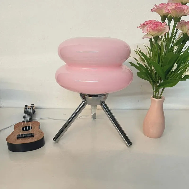 Tripod Macaron Lamp - Futura's Studio - Rose -