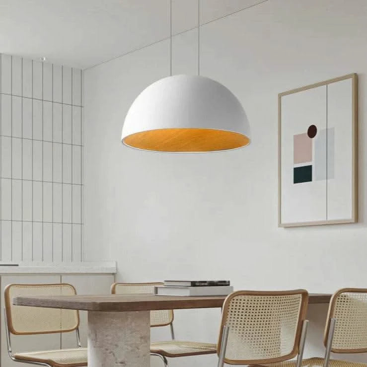 Modern Wood Grain Chandelier - Futura's Studio
