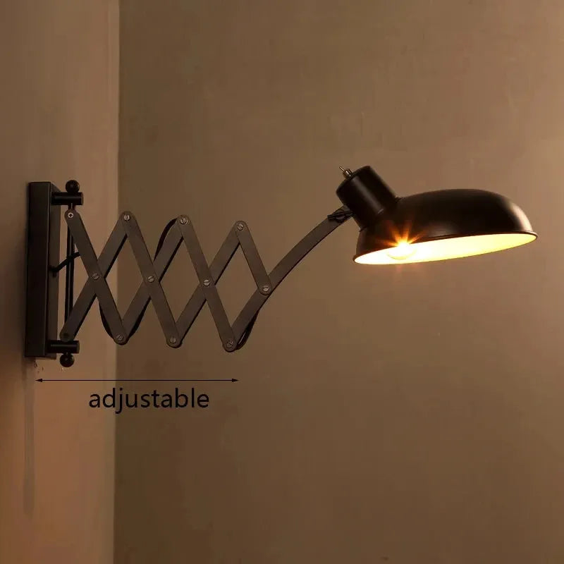 Retro Industrial Extendable Wall Lamp - Futura's Studio - Cool -