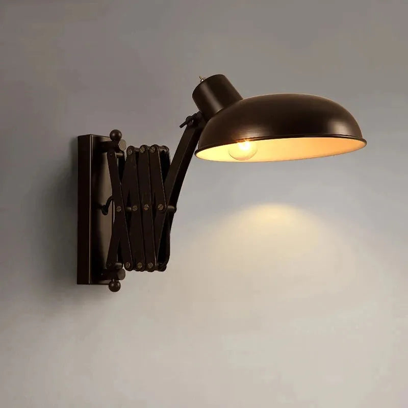 Retro Industrial Extendable Wall Lamp - Futura's Studio - Cool -