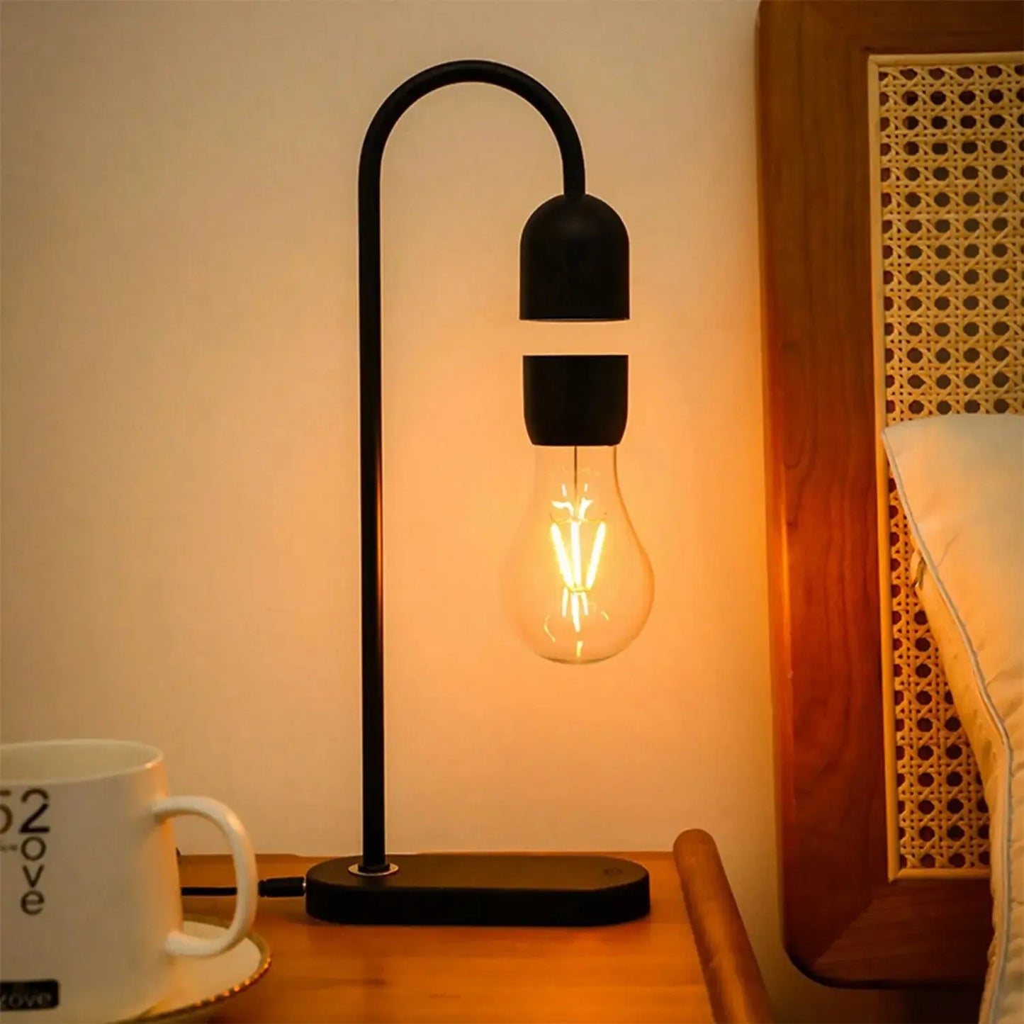 Light Bulb Levitation Desk Lamp - Futura's Studio - Default Title -