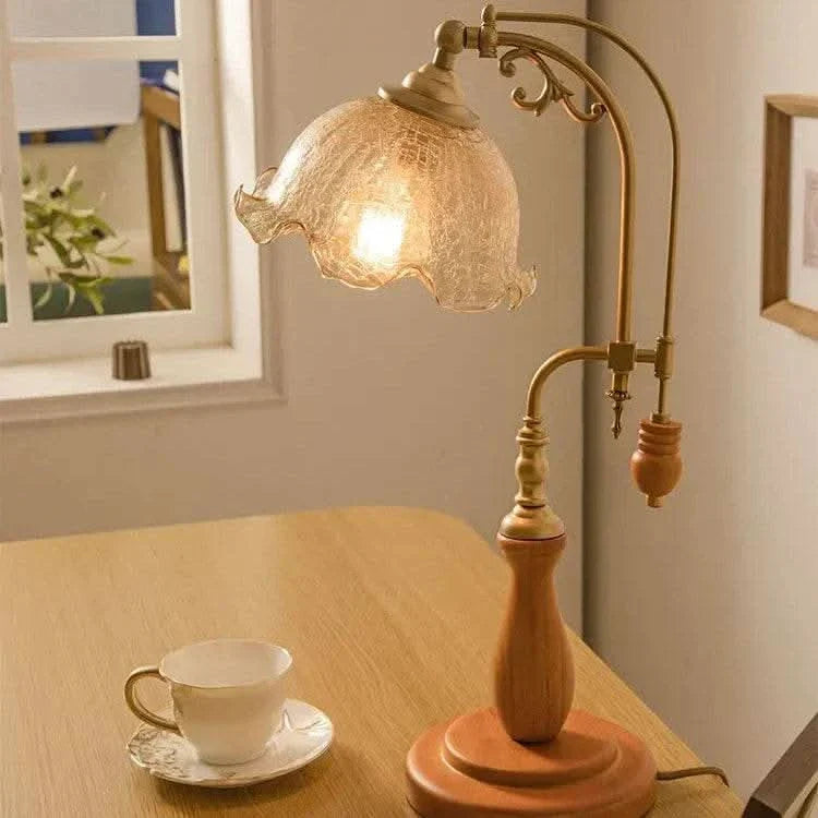 French stained glass table lamps - Futura's Studio vintage