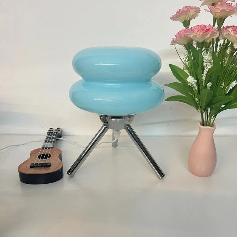 Tripod Macaron Lamp - Futura's Studio - Aqua -