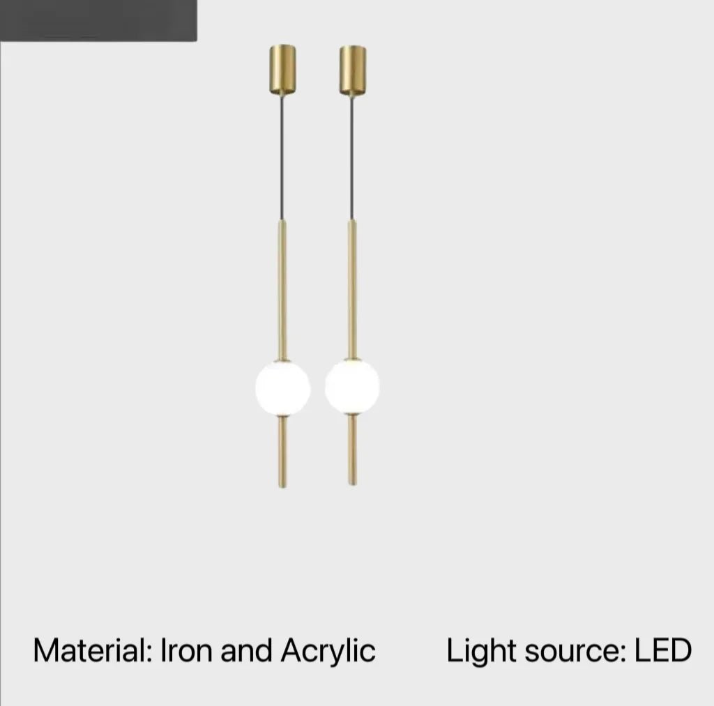 Acrylic Orb Hanging Light - Buy Online at Futura’s Studio