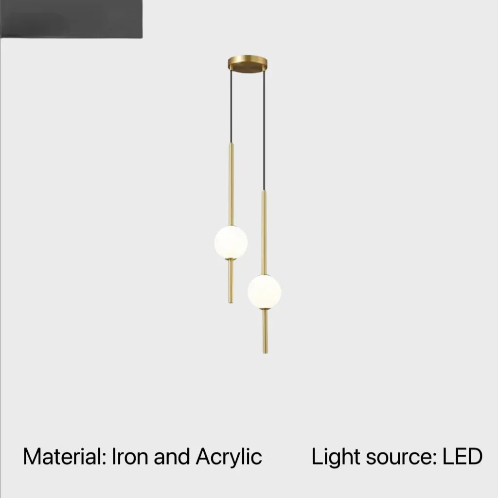 Acrylic Orb Hanging Light - Buy Online at Futura’s Studio