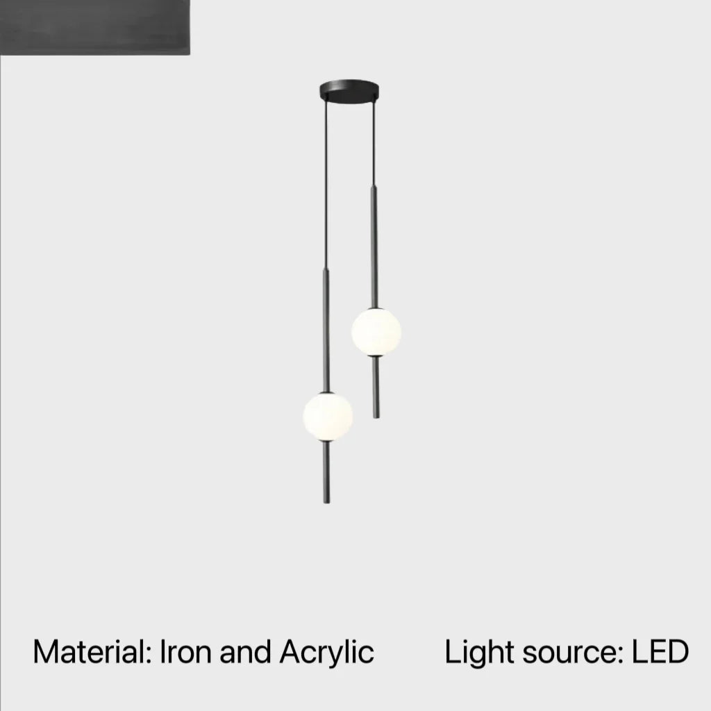 Acrylic Orb Hanging Light - Buy Online at Futura’s Studio