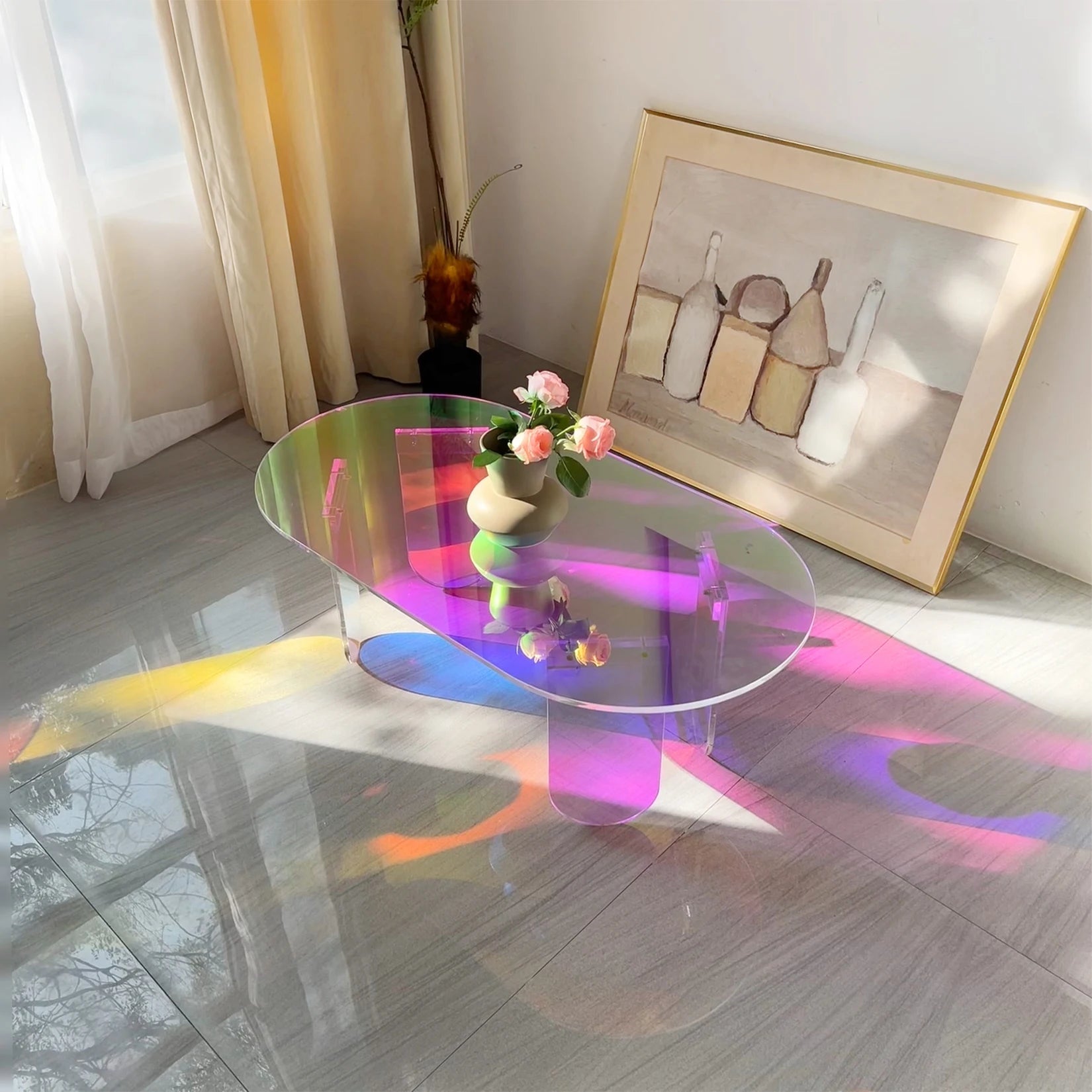 Acrylic Prism Coffee Table - Buy Online at Futura’s Studio