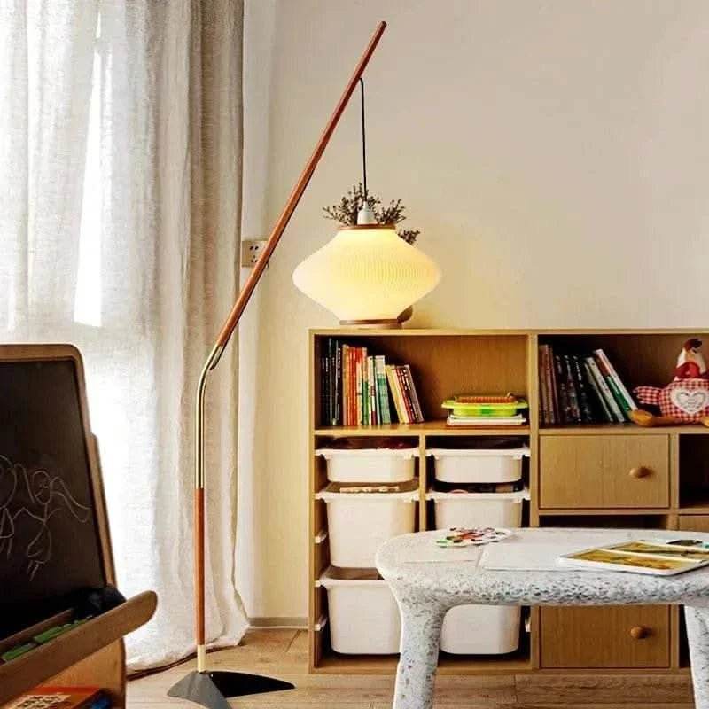 Akari Hanging Floor Lamp - Futura’s Studio