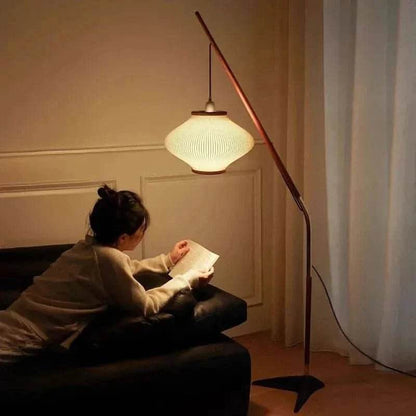 Akari Hanging Floor Lamp - Futura’s Studio